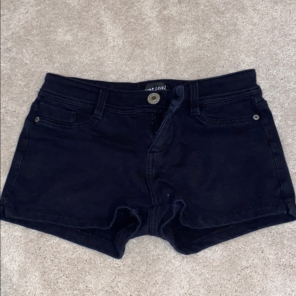 Black shorts